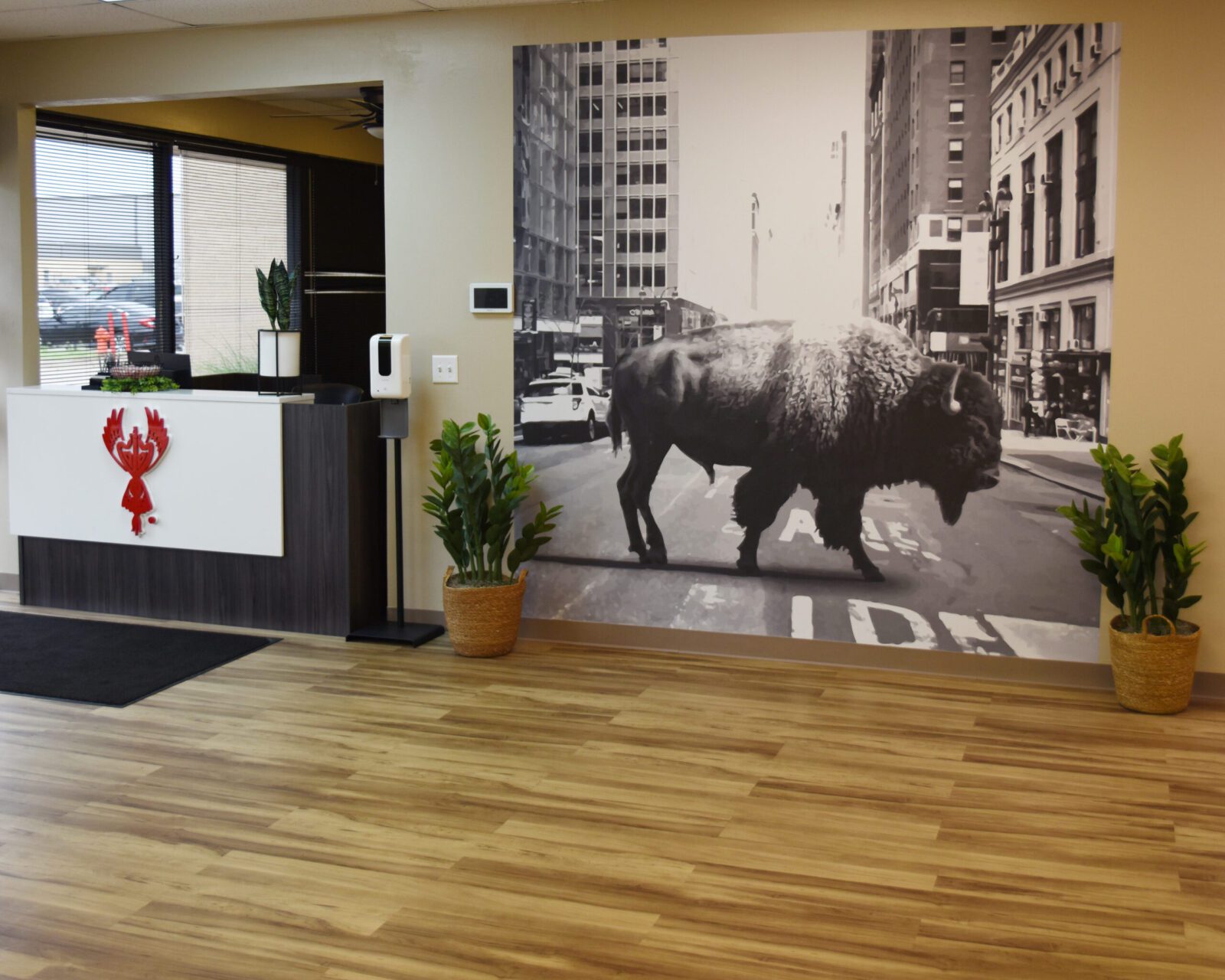 Oklahoma City Indian Clinic receives a charitable donation to its new